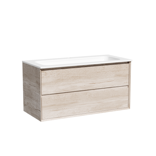 Тумба под раковину Sancos Marmi 2.0 MR2.0100EG 100х40 подвесная цвет коричневый